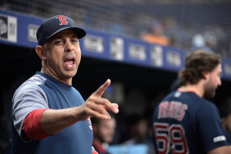 Alex Cora won 108 games in the regular season and the World Series in his first year as the Red Sox manager. Boston never got going in Cora's second season and was eliminated from playoff contention Friday night. 