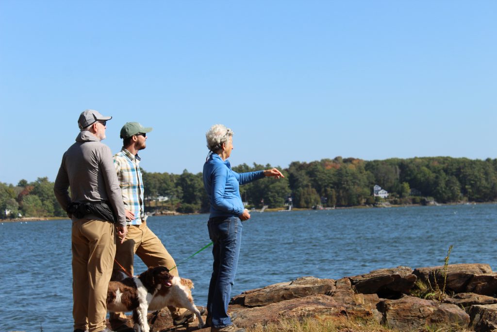 Land trusts celebrate the opening of Brunswick’s Woodward Point