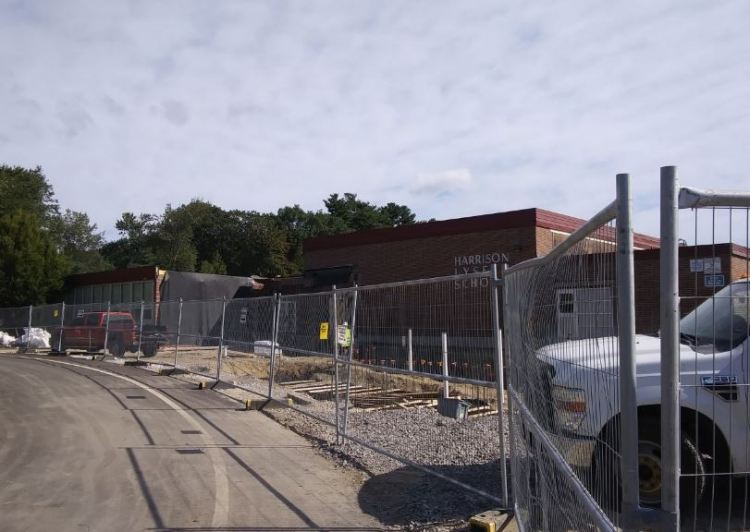 Classes carry on as usual at Portland's Lyseth Elementary School even as a nearly $16 million construction project is underway.