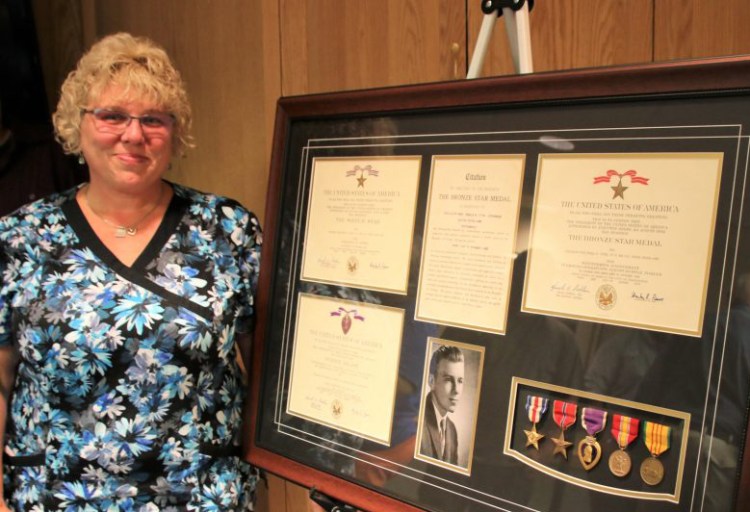 Sherry Thomas of Shapleigh never knew her father, who died in Vietnam when she was an infant. 