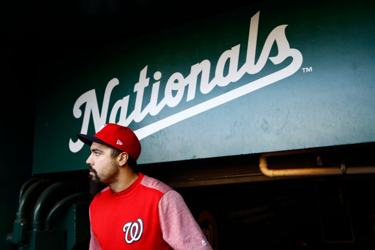 Anthony Rendon and the Washington Nationals will have a week off before facing either the Yankees or the Astros in the World Series. 
