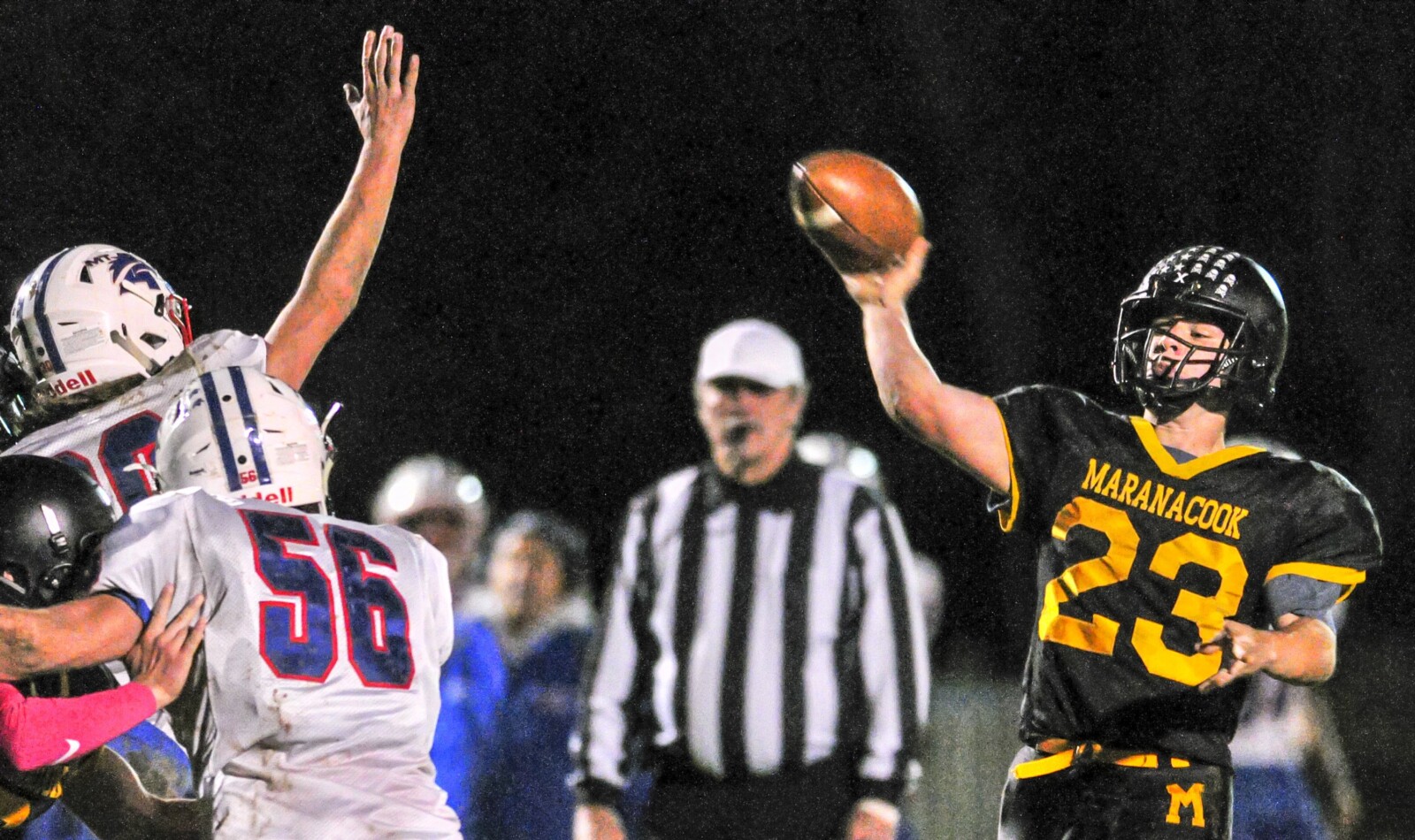 Football: Maranacook Holds Off Mt. Ararat In Important Eight-man Game