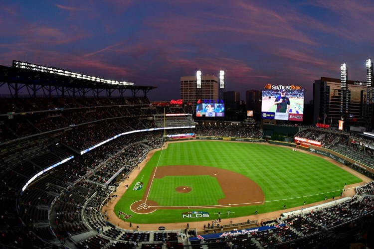 Home has not been very good to the Atlanta Braves in the playoffs. Atlanta has lost nine straight postseason series, many of those at their home park, formerly Turner Field and now SunTrust Park. 