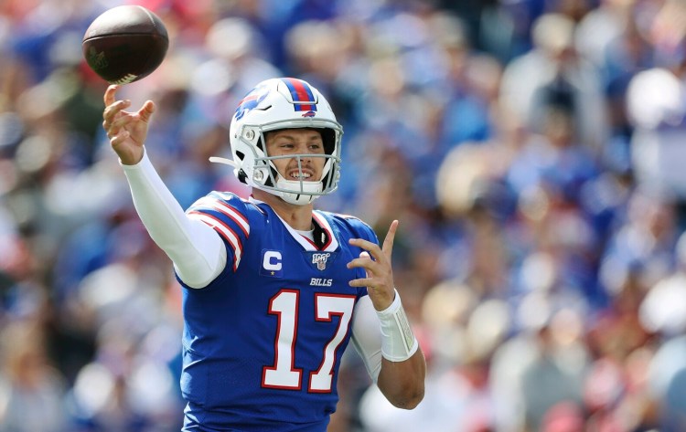 Buffalo Bills quarterback Josh Allen will start against the Tennessee Titans on Sunday after being removed from the concussion protocol.