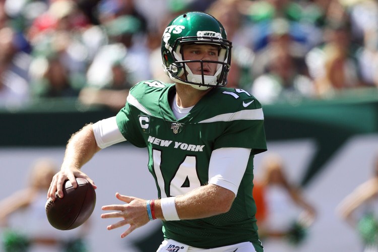 Quarterback Sam Darnold was traded from the Jets to the Panthers for a sixth-round pick in this year's draft and second- and fourth-round picks in the 2022 draft. 