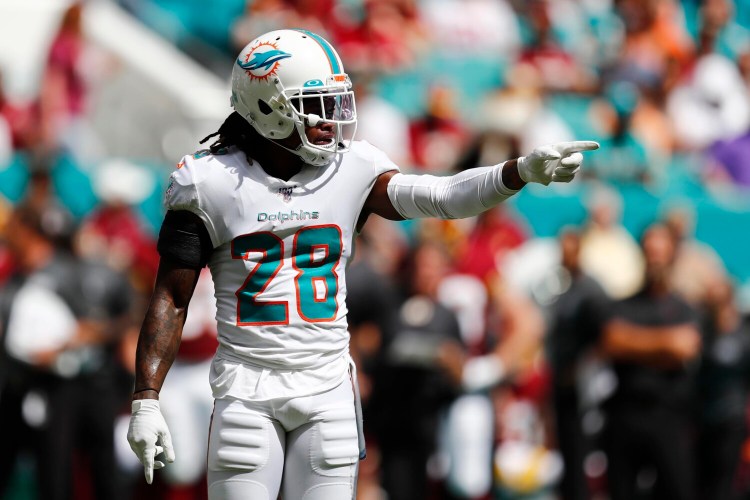 Dolphins strong safety Bobby McCain apologized for confronting Bills fans during Miami's 31-21 loss on Sunday in Orchard Park, New York. 