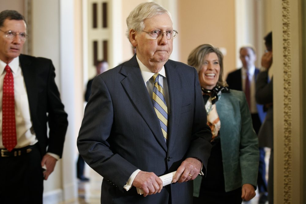 Mitch McConnell, Joni Ernst, John Barrasso