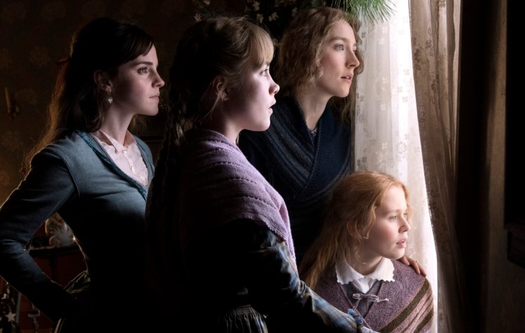 Emma Watson, Saoirse Ronan, Eliza Scanlen and Florence Pugh in Columbia Pictures’ 'Little Women.'