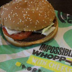 Impossible Whopper burger