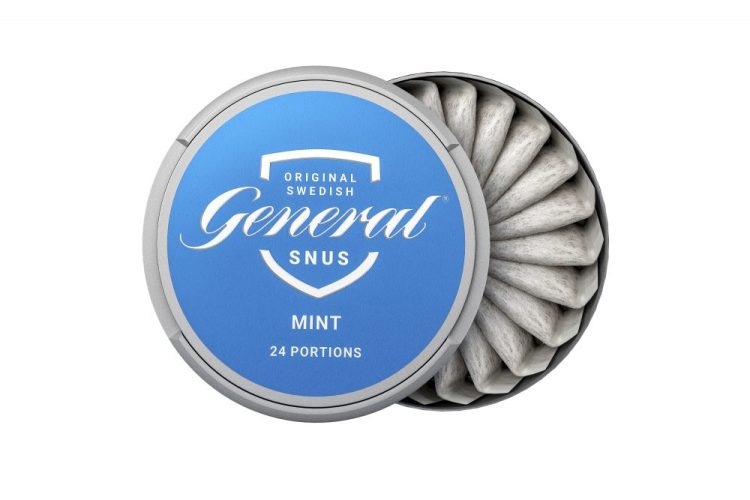 On Tuesday, the U.S. Food and Drug Administration endorsed "General Snus" pouched smokeless tobacco as less harmful than cigarettes. The pouches go in between the cheek and gums and the liquid is swallowed as opposed to spit. 