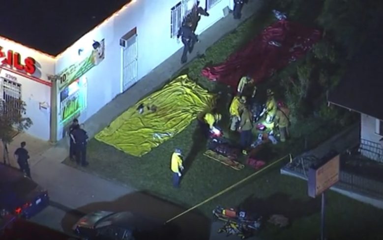 3 killed, 9 injured in shooting at California home