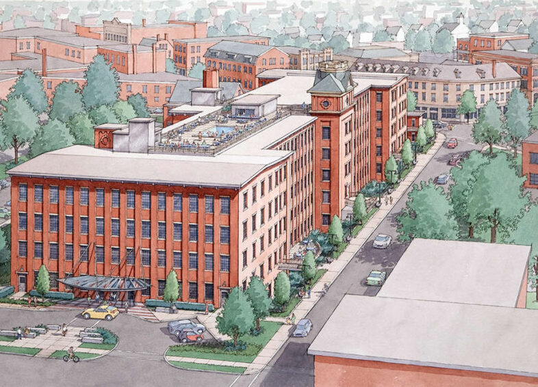 Work begins to turn historic Biddeford mill into apartments and hotel