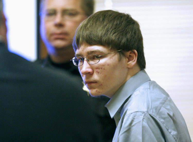 In this April 16, 2007, file photo, Brendan Dassey appears in court at the Manitowoc County Courthouse in Manitowoc, Wis. Dassey, the man convicted of rape and murder when he was a teenager whose story was documented in the 2015 Netflix series "Making a Murderer," is asking Wisconsin's governor for a pardon. Attorneys for Dassey said Wednesday, Oct. 2, 2019, that they are petitioning Democratic Gov. Tony Evers for either a pardon or a commutation of his life prison sentence. 