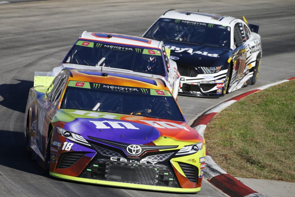 Denny Hamlin, Kyle Busch, Aric Almirola