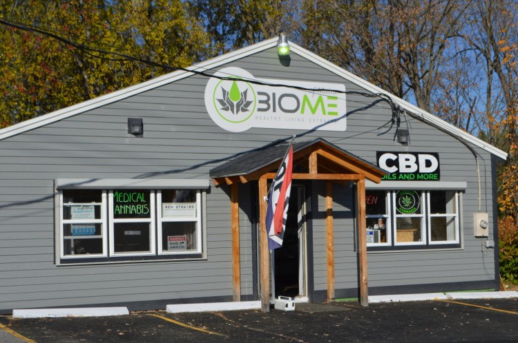 Biome, a medical marijuana dispensary on Bridge Street in Farmington, was burglarized last Tuesday, according to police.