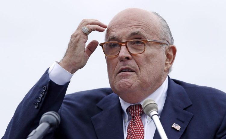 Two of Rudy Giuliani's associates, Lev Parnas and Igor Fruman, were arrested Wednesday on charges of campaign finance violations.