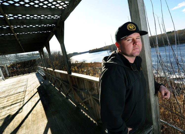Chris Duffy and others have purchased the former Lobster Trap restaurant at 21 Bay St. in Winslow. The business is being renamed the Brickhouse Cannabis Co. and will offer a waterfront CBD cafe on the deck that overlooks the Kennebec River.