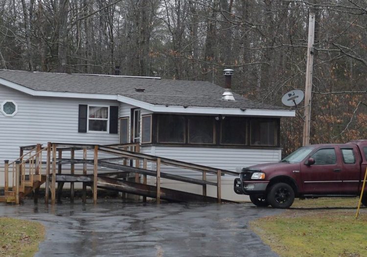 The residence on South Belfast Avenue in Augusta on Nov. 24, 2019, where Augusta Police Officer Sabastian Guptill shot Robert Farrington. The 31-year-old has sued Augusta and Fairfield police and the Somerset County dispatch center over the incident.