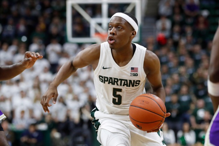 Guard Cassius Winston and No. 1 Michigan State will be tested right away when they open the season against No. 2 Duke on Tuesday in New York.