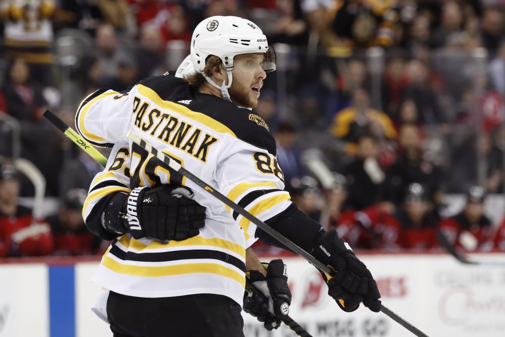 David Pastrnak, Brad Marchand