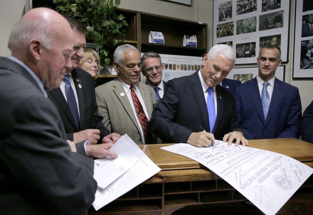 Mike Pence, Bill Gardner