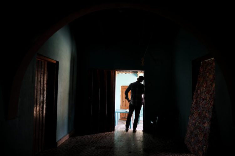 In this Aug. 23, 2019, photo, a Honduran father stands at his home in Comayagua, Honduras, after talking in an interview about being separated from his 3-year-old daughter at the border after traveling for weeks to seek asylum in the U.S. According to court records, his daughter was sexually abused in U.S. foster care. She was later deported and arrived back in Honduras withdrawn, anxious and angry. 