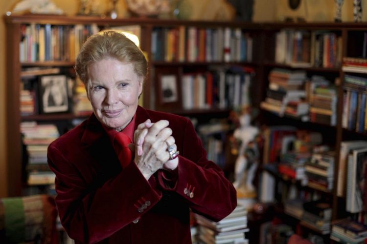Puerto Rican astrologer Walter Mercado, also known as Shanti Ananda, gives a press conference in San Juan, Puerto Rico, in February 2012. Mercado, a flamboyant astrologer and television personality whose daily TV appearances entertained many across Latin America for more than a decade, died on Nov. 26.