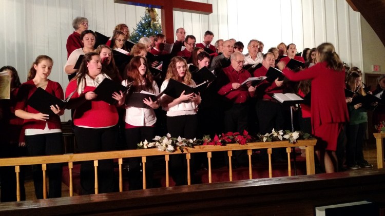 Rangeley Community Chorus will perform Dec. 13 at the Church of the Good Shepherd in Rangeley.