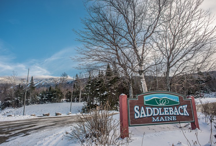 The Saddleback Mountain Ski Resort in 2015. The resort will officially open in December.