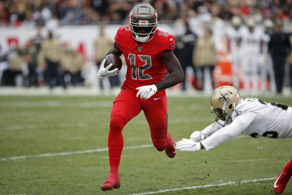 Will Tom Brady wear jersey No. 12 with Buccaneers? Chris Godwin