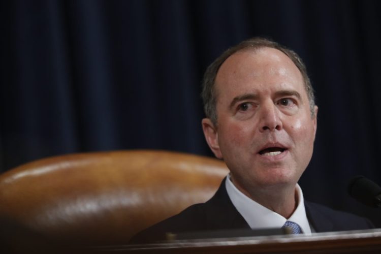 House Intelligence Committee Chairman Adam Schiff, D-Calif., said Monday that the House impeachment report would be sent to the Judiciary Committee shortly after Congress reconvenes after the Thanksgiving recess. 