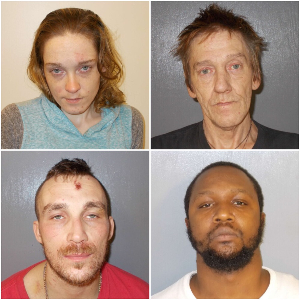 Four arrested during Friday morning drug bust in Waterville(02)