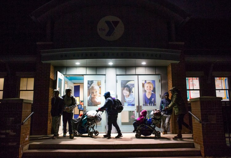 The Portland YMCA has been housing asylum seekers since Dec. 9. The arrival of 188 individuals in the last month has once again overwhelmed the city's shelter capabilities, meaning city staff is looking elsewhere to temporarily house these individuals. 