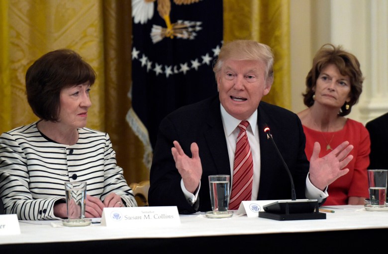 Susan Collins and Donald Trump: A 10th anniversary retrospective