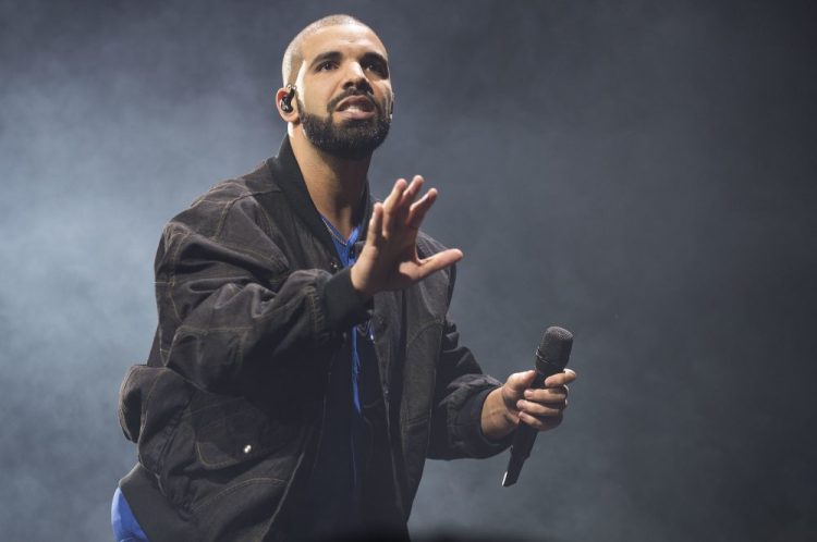 In this Oct. 8, 2016 file photo, Drake performs onstage in Toronto.