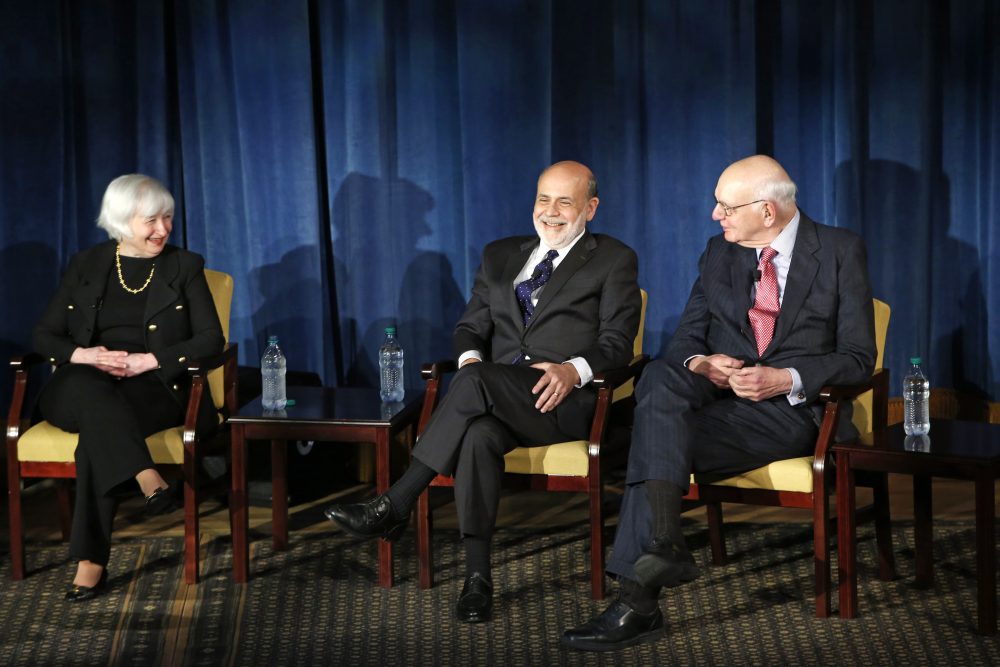 Janet Yellen, Ben Bernanke, Paul Volcker