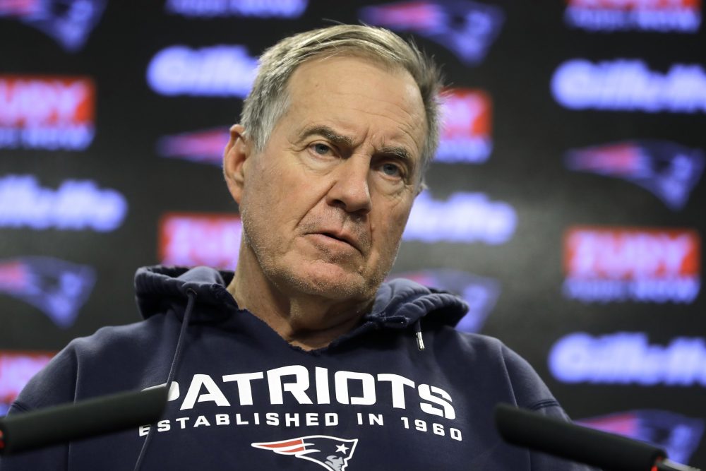 Bill Belichick, Tom Brady, Rob Gronkowski