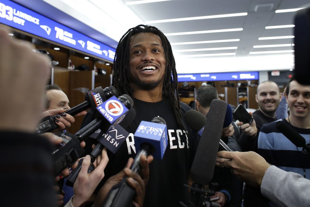 Dont’a Hightower, Jake Bailey, Tom Brady, Rob Gronkowski