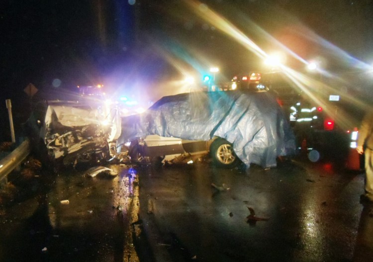The drivers of two vehicles that collided head-on Friday night on Route 201 in Vassalboro near the Fire Department died. One was pronounced dead at the scene and the other succumbed to injuries later at MaineGeneral Medical Center in Augusta.