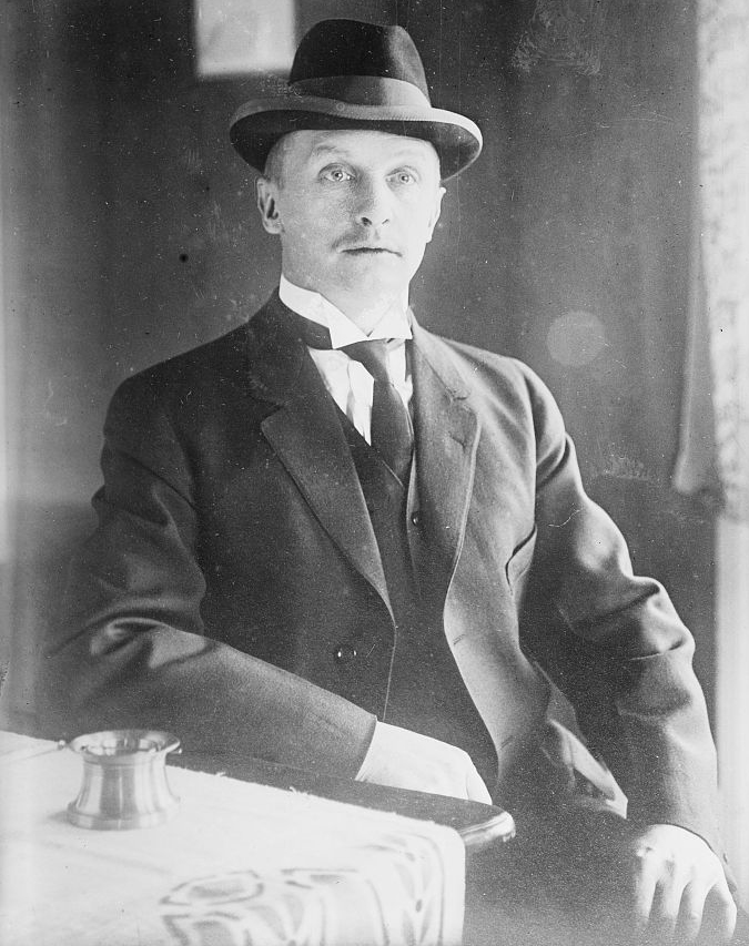 Werner Horn photographed between 1910 and 1915


