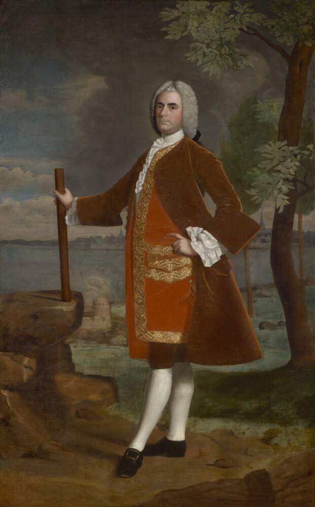 Samuel Waldo painted by Robert Feke, ca. 1748-1750