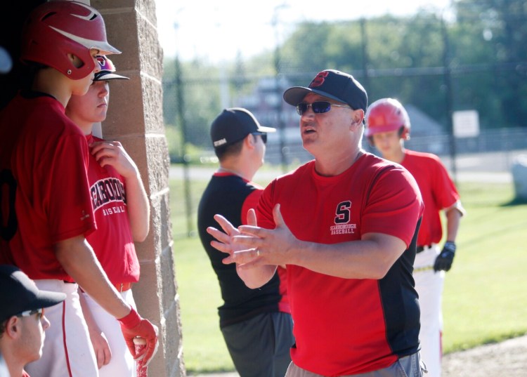 Mike D'Andrea, who lead Scarborough to the Class A baseball title in 2019, is the new head coach at Falmouth. 