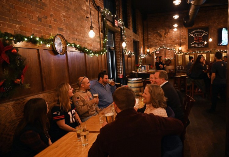 Winter is just the right time to visit The King's Head pub. Its food is especially appealing when the temperatures drop. 