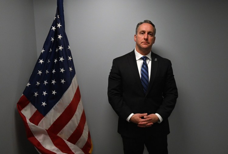 Matthew Albence, acting director for U.S. Immigration and Customs Enforcement, photographed in January 2019 in the agency's Portland office.