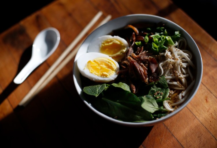 Duck, Duck Soup: ramen with duck stock, duck eggs and duck meat. 
