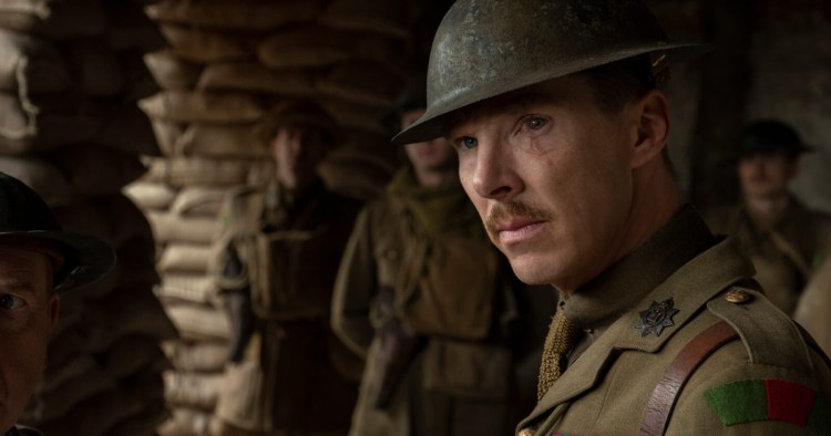 Benedict Cumberbatch in a scene from "1917."