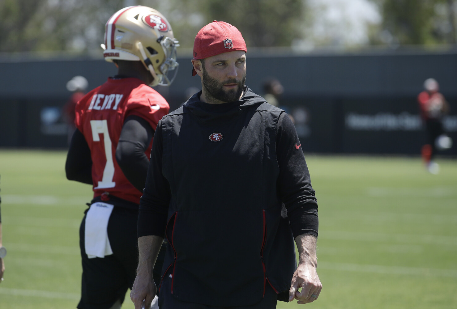 Mic'd Up: Wes Welker Works with Deebo Samuel at 49ers OTAs