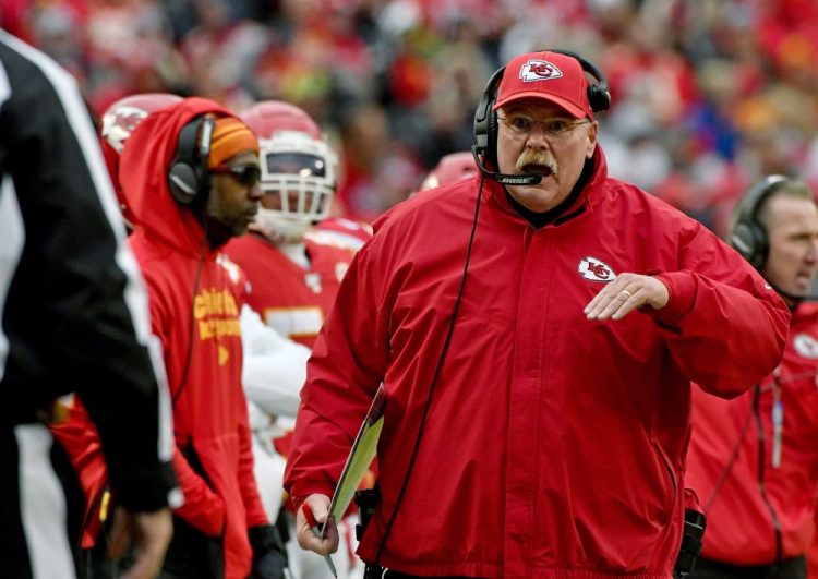 Andy Reid has made 15 trips to the postseason with the Philadelphia Eagles and the Kansas City Chiefs. He has yet to raise the Lombardi Trophy, though. 