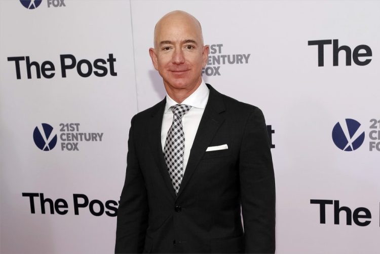 In this Dec. 14, 2017, file photo, Jeff Bezos attends the premiere of "The Post" at The Newseum in Washington. United Nations experts on Wednesday, Jan. 22, 2020 have called for "immediate investigation" by the United States into information they received that suggests that Jeff Bezos' phone was hacked after receiving a file sent from Saudi Crown Prince Mohammed bin Salman's WhatsApp account. 