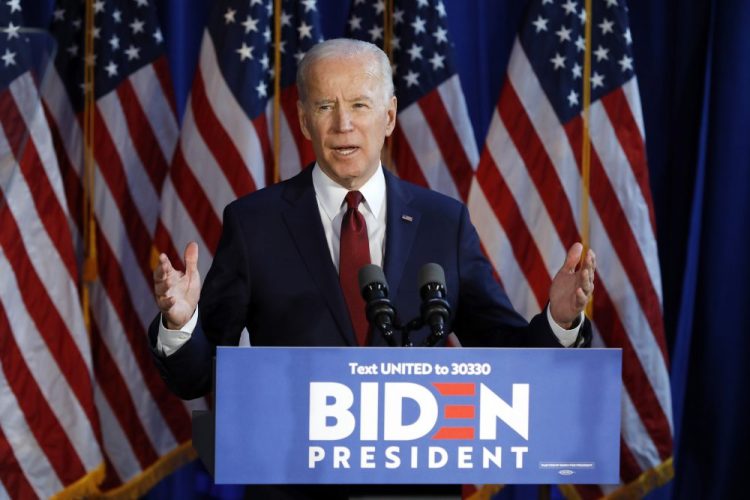 Despite questions about his age, his past positions on forced school busing and his relationships with Southern segregationist senators, the poll shows that 48 percent of black Democrats favor Joe Biden as the Democratic nominee. 